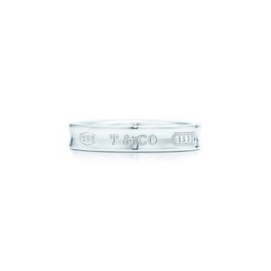 Tiffany 1837 Narrow Ring, Sterling Silver, sz 4.5